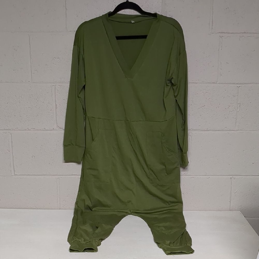 Women's Loose Fit Jumpsuit Romper Long Sleeve, Size Small, NWOT, Casual